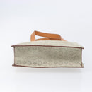 CELINE C Macadam Hand Bag Suede Beige Brown Auth 208655-9