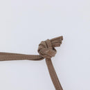 Bottega Veneta INTRECCIATO Shoulder Bag Leather Brown Gold Tone Auth 208656-11