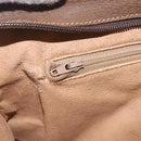GUCCI GG Supreme Web Sherry Line Shoulder Bag PVC Beige 14 02 013 Auth 208657-25