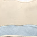 Bottega Veneta INTRECCIATO Tote Bag Leather White Silver 158673 Auth 208660A-18