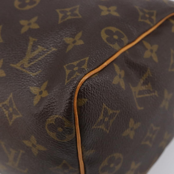 LOUIS VUITTON Monogram Speedy 25 Hand Bag M41528 LV Auth 208661A