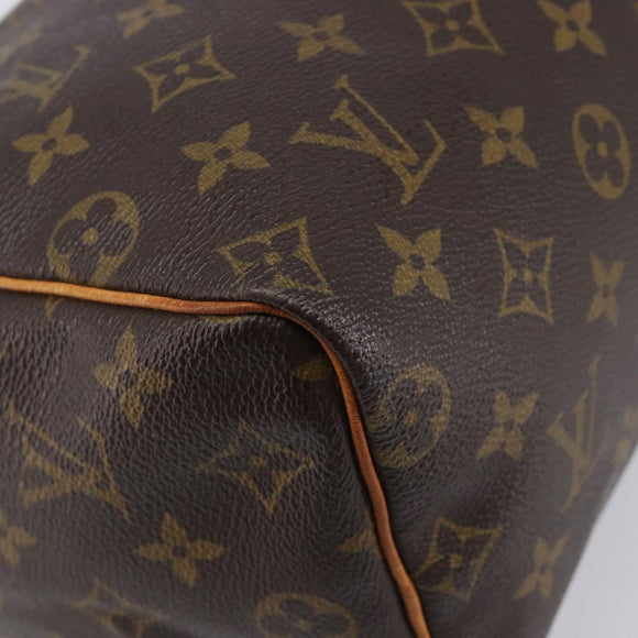 LOUIS VUITTON Monogram Speedy 25 Hand Bag M41528 LV Auth 208661A