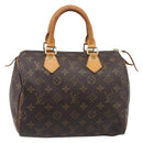LOUIS VUITTON Monogram Speedy 25 Hand Bag M41528 LV Auth 208661A-2