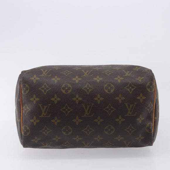 LOUIS VUITTON Monogram Speedy 25 Hand Bag M41528 LV Auth 208661A