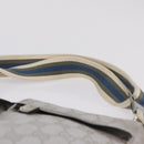 GUCCI GG Canvas Waist Bag Silver 28566 Auth 208662-10