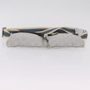 GUCCI GG Canvas Waist Bag Silver 28566 Auth 208662-13