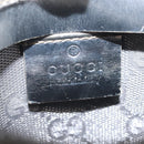GUCCI GG Canvas Waist Bag Silver 28566 Auth 208662-20