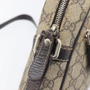 GUCCI GG Supreme Shoulder Bag PVC Beige Gold 233268 Auth 208664-19