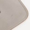 LOEWE Hand Bag Leather Gray Gold Auth 208665V-24