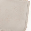 LOEWE Hand Bag Leather Gray Gold Auth 208665V-28