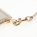 LOEWE Hand Bag Leather Gray Gold Auth 208665V-29