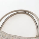 LOEWE Hand Bag Leather Gray Gold Auth 208665V-9