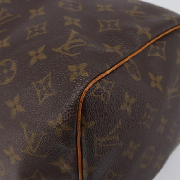 LOUIS VUITTON Monogram Speedy 30 Hand Bag M41526 LV Auth 208667