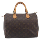 LOUIS VUITTON Monogram Speedy 30 Hand Bag M41526 LV Auth 208667-13
