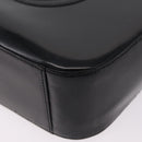 GUCCI Shoulder Bag patent Black 000 1186 0506 Auth 208668-14