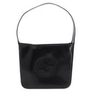 GUCCI Shoulder Bag patent Black 000 1186 0506 Auth 208668-13