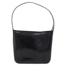 GUCCI Shoulder Bag patent Black 000 1186 0506 Auth 208668-2