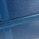 LOUIS VUITTON Epi Keepall 50 Boston Bag Blue M42965 LV Auth 208670V-10