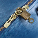 LOUIS VUITTON Epi Keepall 50 Boston Bag Blue M42965 LV Auth 208670V-17