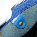 LOUIS VUITTON Epi Keepall 50 Boston Bag Blue M42965 LV Auth 208670V-21