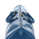 LOUIS VUITTON Epi Keepall 50 Boston Bag Blue M42965 LV Auth 208670V-6