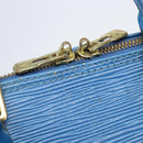 LOUIS VUITTON Epi Alma Hand Bag Toledo Blue M52145 LV Auth 208671A-18