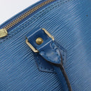 LOUIS VUITTON Epi Alma Hand Bag Toledo Blue M52145 LV Auth 208671A-9