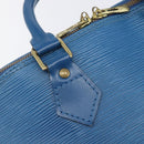 LOUIS VUITTON Epi Alma Hand Bag Toledo Blue M52145 LV Auth 208671A-19