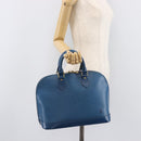 LOUIS VUITTON Epi Alma Hand Bag Toledo Blue M52145 LV Auth 208671A-25