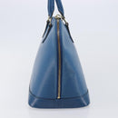 LOUIS VUITTON Epi Alma Hand Bag Toledo Blue M52145 LV Auth 208671A-3
