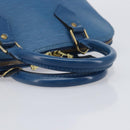 LOUIS VUITTON Epi Alma Hand Bag Toledo Blue M52145 LV Auth 208671A-7