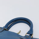LOUIS VUITTON Epi Alma Hand Bag Toledo Blue M52145 LV Auth 208671A-8