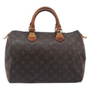 LOUIS VUITTON Monogram Speedy 30 Hand Bag M41526 LV Auth 208672-13