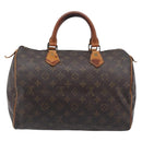 LOUIS VUITTON Monogram Speedy 30 Hand Bag M41526 LV Auth 208672-2