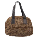 Bottega Veneta Tote Bag Harako leather Brown Silver Auth 208674V-2