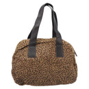 Bottega Veneta Tote Bag Harako leather Brown Silver Auth 208674V-3