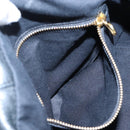 See By Chloe Shoulder Bag Leather Black Gold Auth 208678A-24