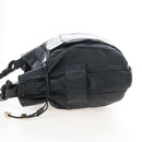See By Chloe Shoulder Bag Leather Black Gold Auth 208678A-4