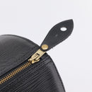 LOUIS VUITTON Epi Speedy 30 Hand Bag Noir Black M43002 LV Auth 208684V-9