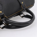 LOUIS VUITTON Epi Speedy 30 Hand Bag Noir Black M43002 LV Auth 208684V-7