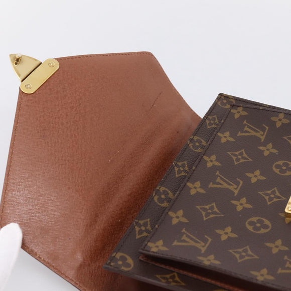 LOUIS VUITTON Monogram Monceau 26 Hand Bag M51187 LV Auth 208685