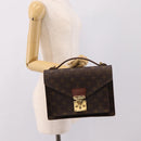 LOUIS VUITTON Monogram Monceau 26 Hand Bag M51187 LV Auth 208685-25