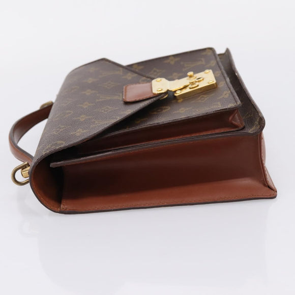 LOUIS VUITTON Monogram Monceau 26 Hand Bag M51187 LV Auth 208685