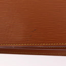 LOUIS VUITTON Epi Serviette Conseiller Briefcase Zipangu Gold M54428 Auth 208686-9