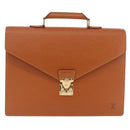 LOUIS VUITTON Epi Serviette Conseiller Briefcase Zipangu Gold M54428 Auth 208686-13
