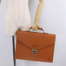 LOUIS VUITTON Epi Serviette Conseiller Briefcase Zipangu Gold M54428 Auth 208686-28