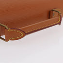 LOUIS VUITTON Epi Serviette Conseiller Briefcase Zipangu Gold M54428 Auth 208686-8