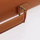 LOUIS VUITTON Epi Serviette Conseiller Briefcase Zipangu Gold M54428 Auth 208686-15
