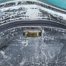 LOEWE Shoulder Bag Leather Green Gold Auth 208687-18