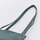 LOEWE Shoulder Bag Leather Green Gold Auth 208687-8